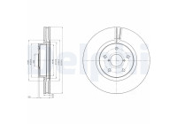 Disco de freno BG9084 Delphi
