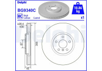 Disco de freno BG9340C Delphi