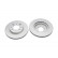 Disco de freno BR-2293-C Kavo parts, Miniatura 2