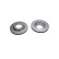 Disco de freno BR-5743-C Kavo parts, Miniatura 3