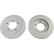 Disco de freno BR-5747-C Kavo parts, Miniatura 2