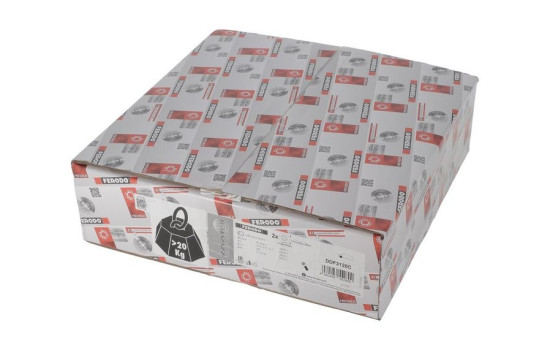 Disco de freno DDF3120C Ferodo, Imagen 5