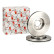 Disco de freno DDF928 Ferodo