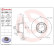 Disco de freno delantero 08.2982.10 Brembo, Miniatura 4