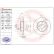 Disco de freno delantero 08.4753.14 Brembo, Miniatura 4