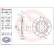 Disco de freno delantero 09.4987.76 Brembo, Miniatura 4
