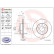 Disco de freno delantero 09.5082.10 Brembo, Miniatura 4