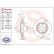 Disco de freno delantero 09.5148.24 Brembo, Miniatura 4