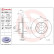 Disco de freno delantero 09.5904.14 Brembo, Miniatura 4