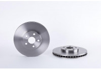 Disco de freno delantero 09.6708.10 Brembo