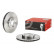 Disco de freno delantero 09.6708.10 Brembo, Miniatura 3