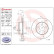 Disco de freno delantero 09.7652.10 Brembo, Miniatura 4