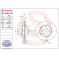 Disco de freno delantero 09.7820.20 Brembo, Miniatura 3