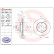 Disco de freno delantero 09.7824.10 Brembo, Miniatura 4