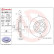 Disco de freno delantero 09.9626.14 Brembo, Miniatura 4