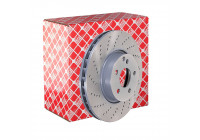 Disco de freno delantero 30553 FEBI