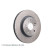 Disco de freno delantero ADK84324 Blue Print, Miniatura 3