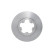 Disco de freno delantero BD1251 Bosch
