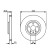 Disco de freno delantero BD1287 Bosch, Miniatura 3
