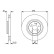 Disco de freno delantero BD1299 Bosch, Miniatura 5