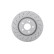 Disco de freno delantero BD1307 Bosch