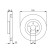 Disco de freno delantero BD1309 Bosch, Miniatura 5