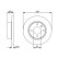 Disco de freno delantero BD1349 Bosch