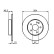 Disco de freno delantero BD208 Bosch, Miniatura 5