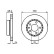 Disco de freno delantero BD211 Bosch