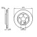 Disco de freno delantero BD403 Bosch, Miniatura 4