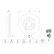 Disco de freno delantero BD439 Bosch, Miniatura 5
