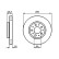 Disco de freno delantero BD522 Bosch, Miniatura 5