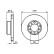 Disco de freno delantero BD56 Bosch, Miniatura 2