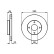Disco de freno delantero BD641 Bosch, Miniatura 5