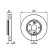 Disco de freno delantero BD647 Bosch, Miniatura 5
