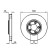 Disco de freno delantero BD688 Bosch, Miniatura 4