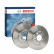 Disco de freno delantero BD688 Bosch, Miniatura 6