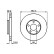 Disco de freno delantero BD771 Bosch, Miniatura 5