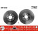 Disco de freno delantero DF1032 TRW, Miniatura 2