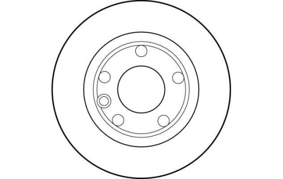Disco de freno delantero DF1593 TRW, Imagen 3