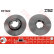 Disco de freno delantero DF1622 TRW