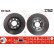 Disco de freno delantero DF1625 TRW