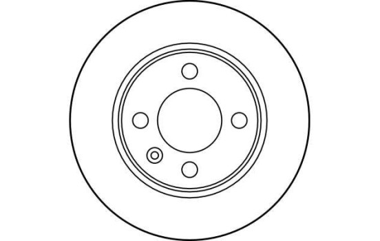 Disco de freno delantero DF1662 TRW, Imagen 2