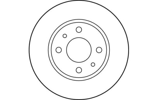 Disco de freno delantero DF1748 TRW, Imagen 3