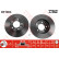 Disco de freno delantero DF1804 TRW