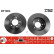 Disco de freno delantero DF1804 TRW, Miniatura 2
