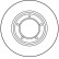 Disco de freno delantero DF1833 TRW, Miniatura 2