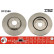 Disco de freno delantero DF2566 TRW, Miniatura 3