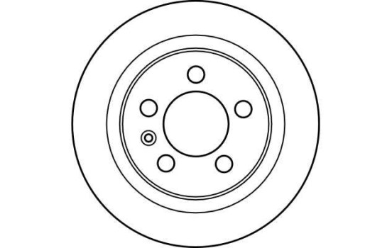 Disco de freno delantero DF2619 TRW, Imagen 3