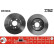 Disco de freno delantero DF2656 TRW, Miniatura 2